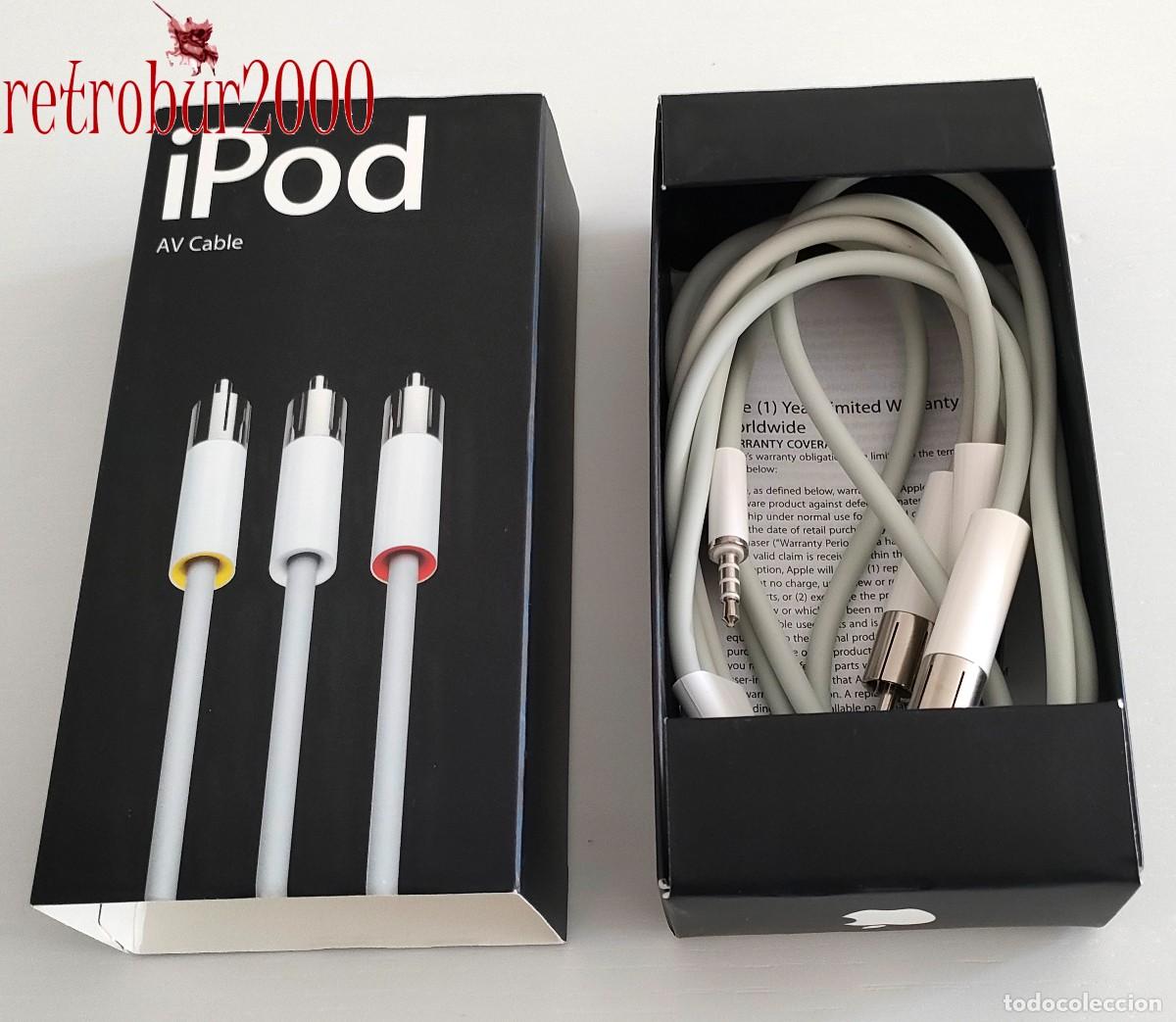 Segunda mano: Apple M9765G/B Cable AV iPod Audio Video Compuesto - Foto 5