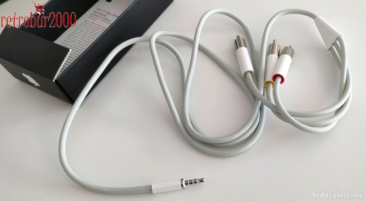 Segunda mano: Apple M9765G/B Cable AV iPod Audio Video Compuesto - Foto 6