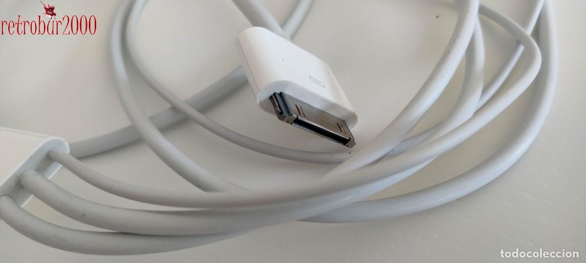 Segunda mano: Apple MB129LL/B Cable AV iPod Audio Video Compuesto con USB - Foto 8