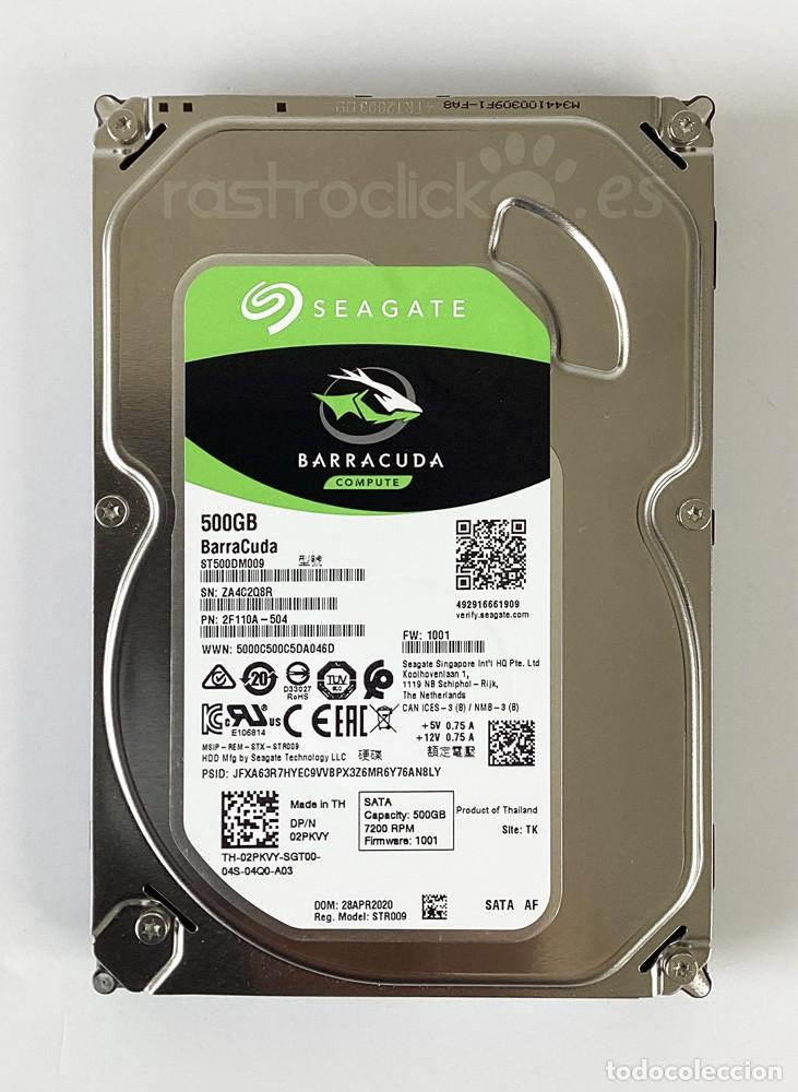 Segunda mano: Disco Duro SATA Seagate Barracuda ST500DM009 - Foto 2