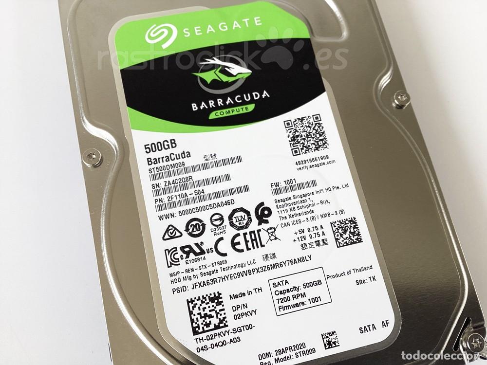 Segunda mano: Disco Duro SATA Seagate Barracuda ST500DM009 - Foto 5