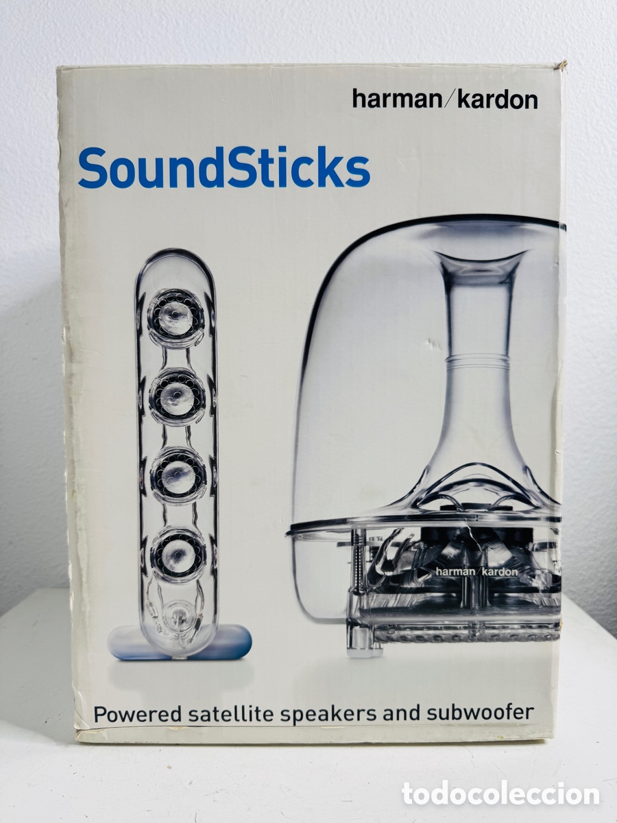 Segunda Mano: sistema de altavoces multimedia Harman Kardon SoundSticks for Apple iMac