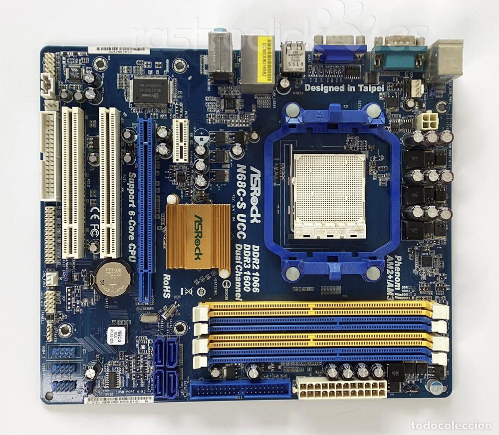 Segunda mano: Placa Base Asrock N68C-S UCC - Foto 1