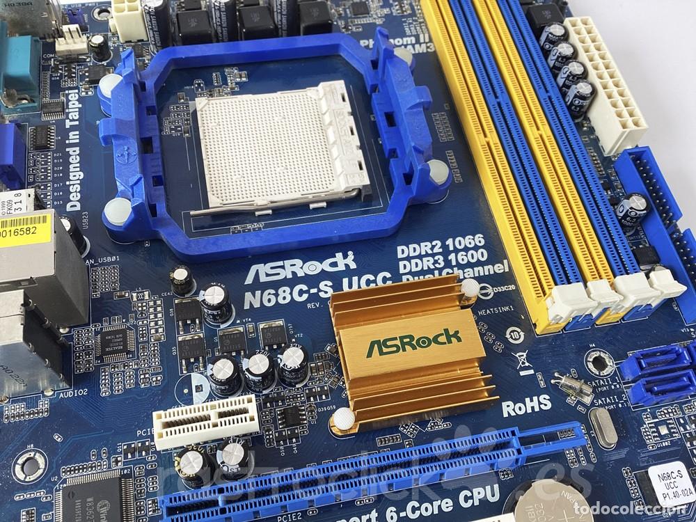 Segunda mano: Placa Base Asrock N68C-S UCC - Foto 3