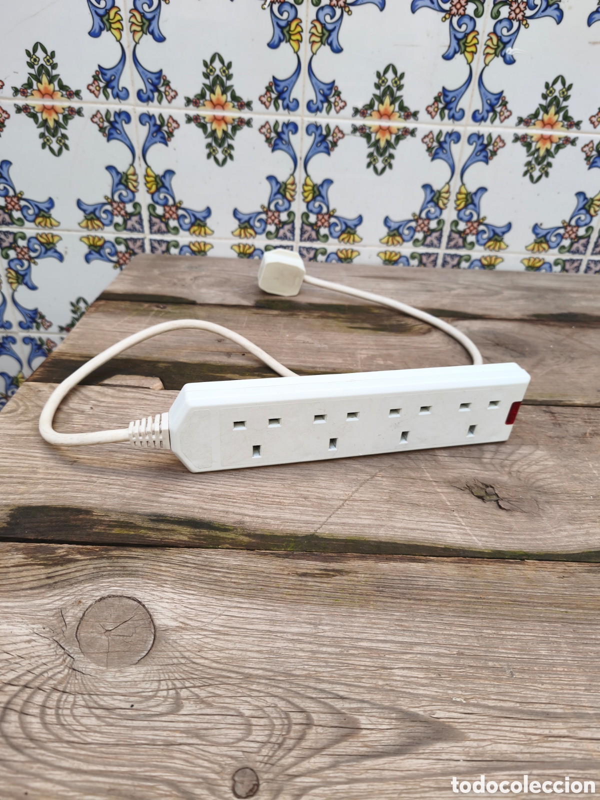 Segunda Mano: Alargador de corriente con toma inglesa