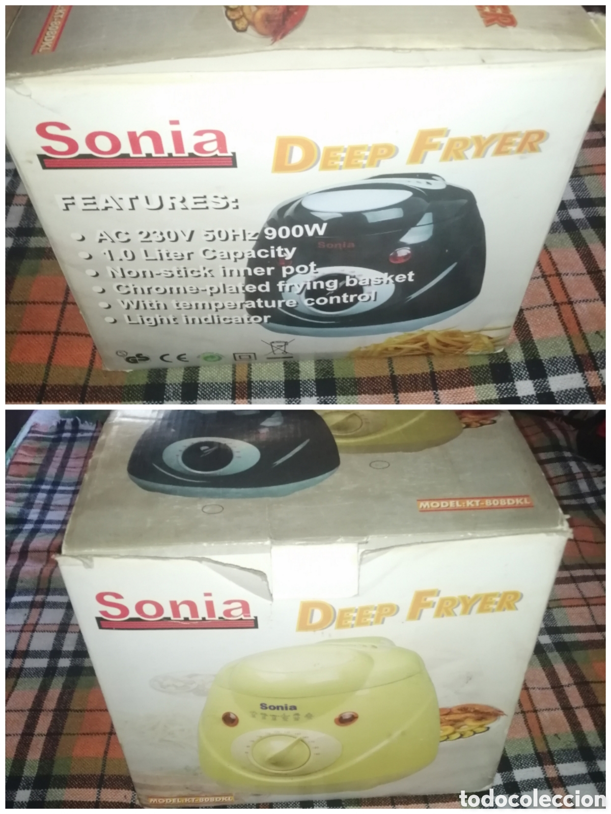 Segunda Mano: Freidora Sonia Vintage Retro A&ntilde;os 80-90