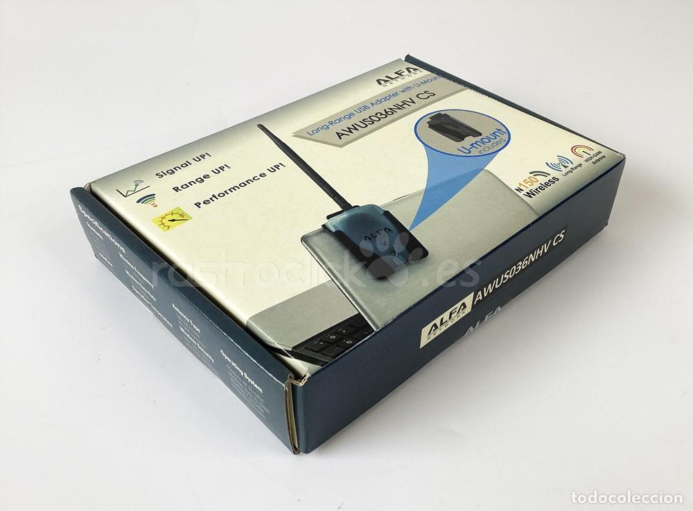 Segunda mano: Adaptador WiFi USB ALFA AWUS036NHV CS - Foto 4