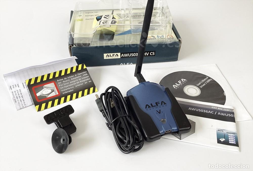 Segunda mano: Adaptador WiFi USB ALFA AWUS036NHV CS - Foto 7