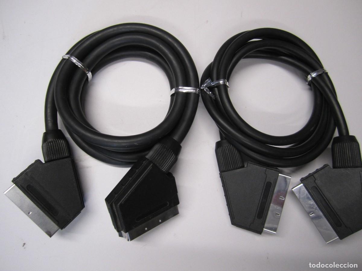 Segunda Mano: lote 2 cables euroconector