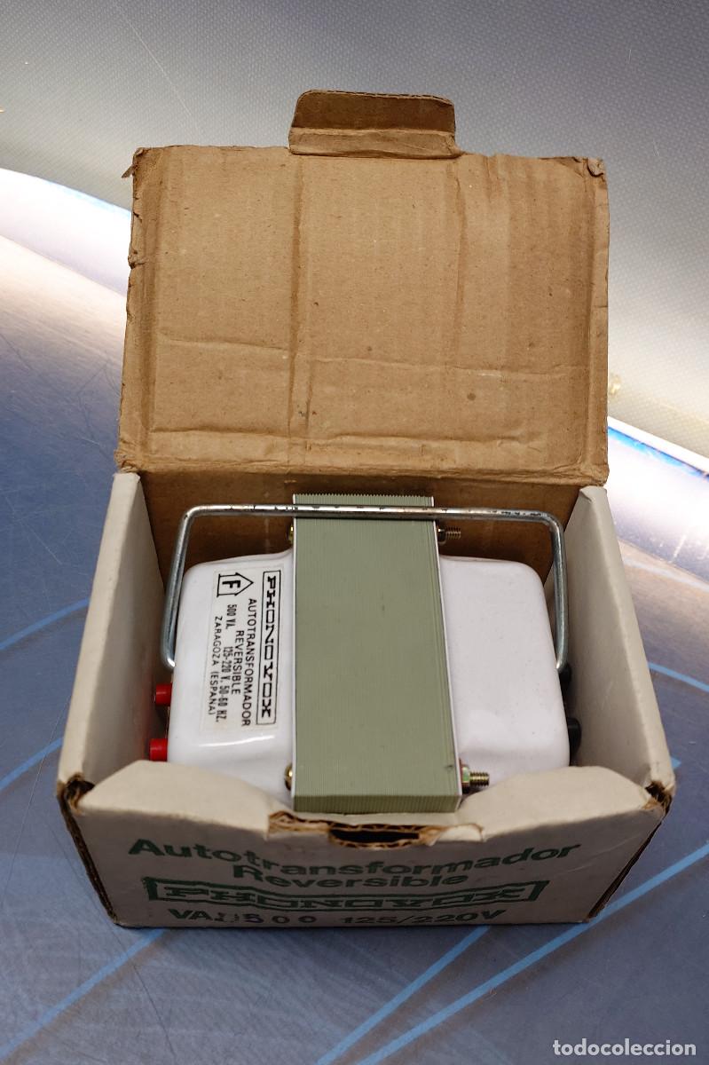 Segunda mano: AUTO TRANSFORMADOR EL&Eacute;CTRICO PHONOVOX REVERSIBLE 500 va - Foto 10