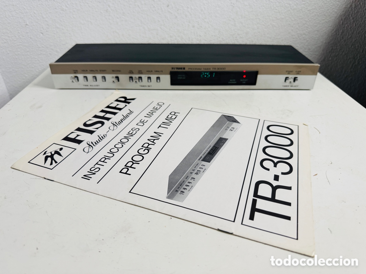 Segunda Mano: Fisher TR-3000 Program Timer Japan Hifi Vintage 1980s