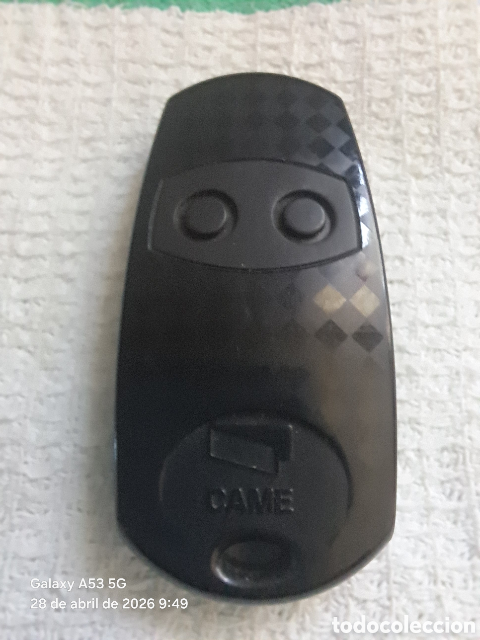 Segunda Mano: MANDO GARAJE CAME 433,92 MHz 2 BOTONES