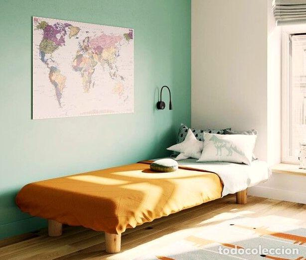 Segunda Mano: CAMA de la prestigiosa marca suiza H&uuml;sler Nest - Somier Futon para colch&oacute;n de l&aacute;tex y peso 0 a 85 Kg