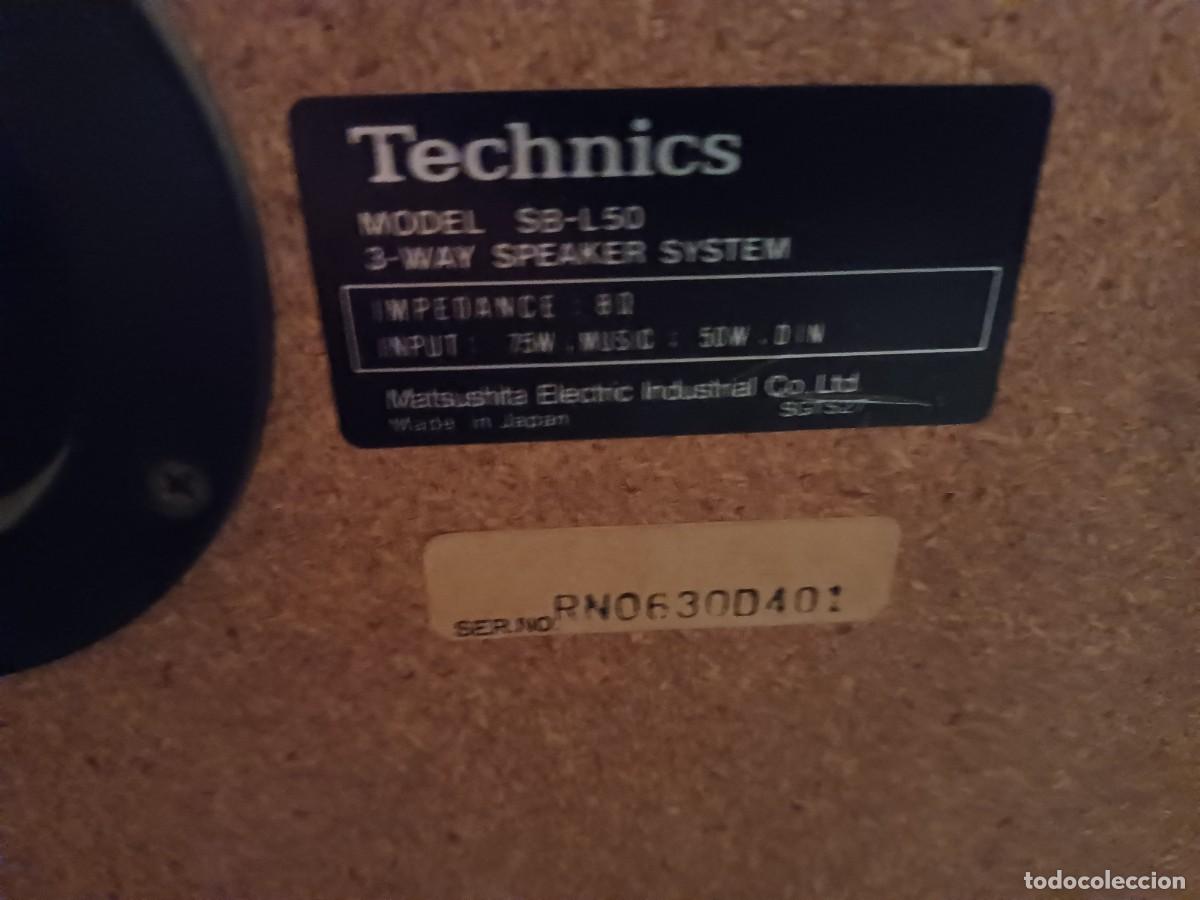 Segunda mano: 2 altavoces vintage Technics SB-L50 - Foto 3