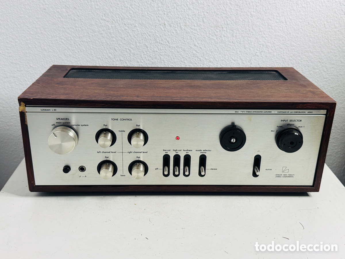 Segunda Mano: Luxman L-30 Integrated Amplifier Hifi Vintage Para Restaurar