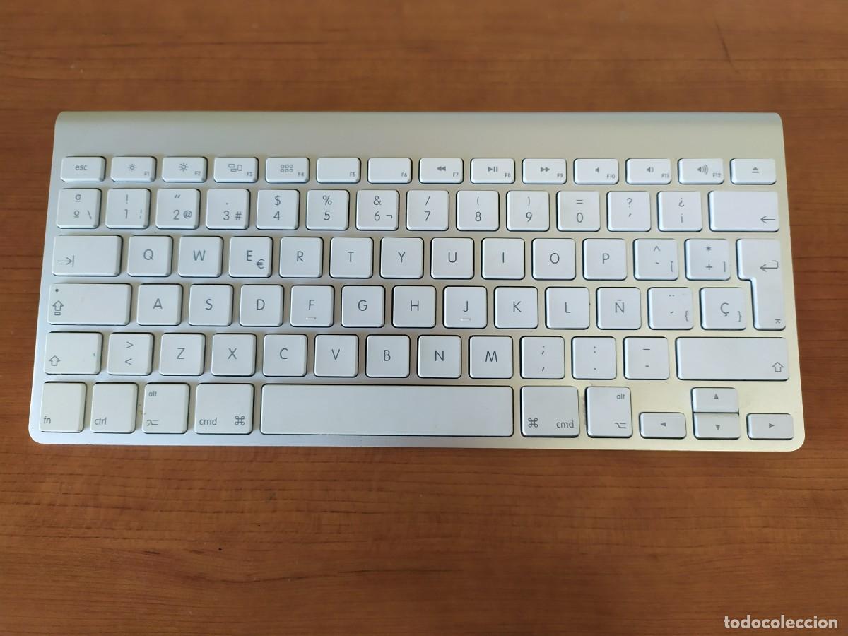 Segunda Mano: TECLADO APPLE WIRELESS KEYBOARD A1314-TECLDO APPLE BLUETOOTH-FUNCIONA-