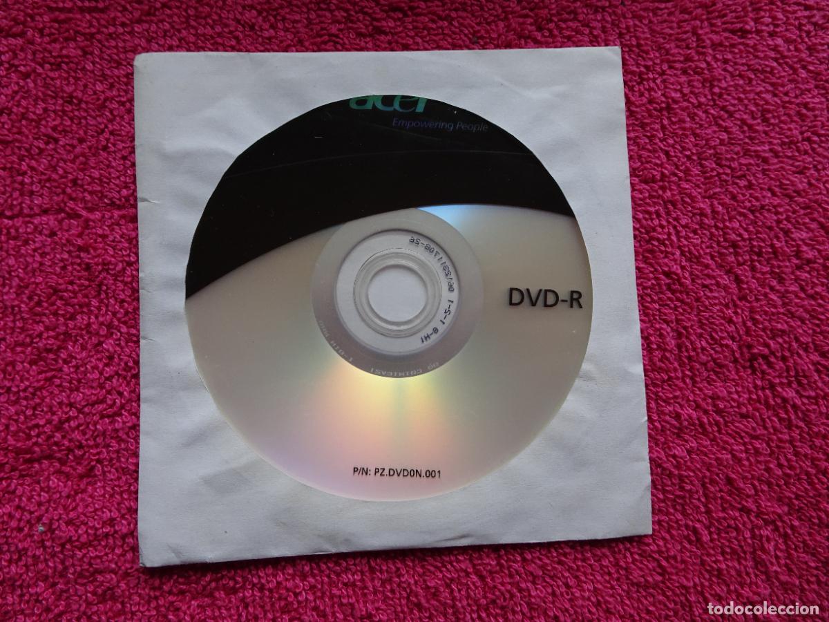 Segunda Mano: mentor xm pz.dvd0n.001 Acer disco de recuperaci&oacute;n