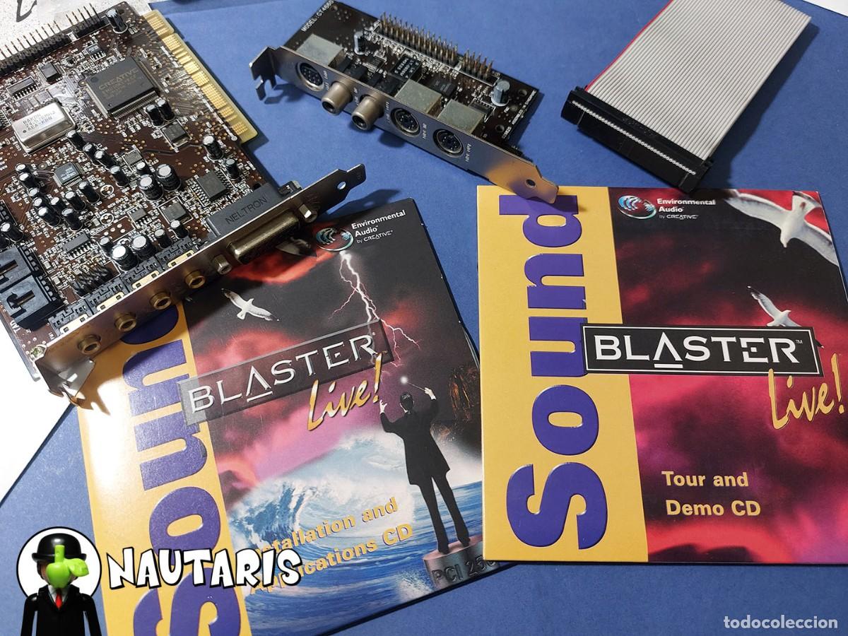 Segunda Mano: Tarjeta de Sonido retro Sound Blaster Live! CT4620