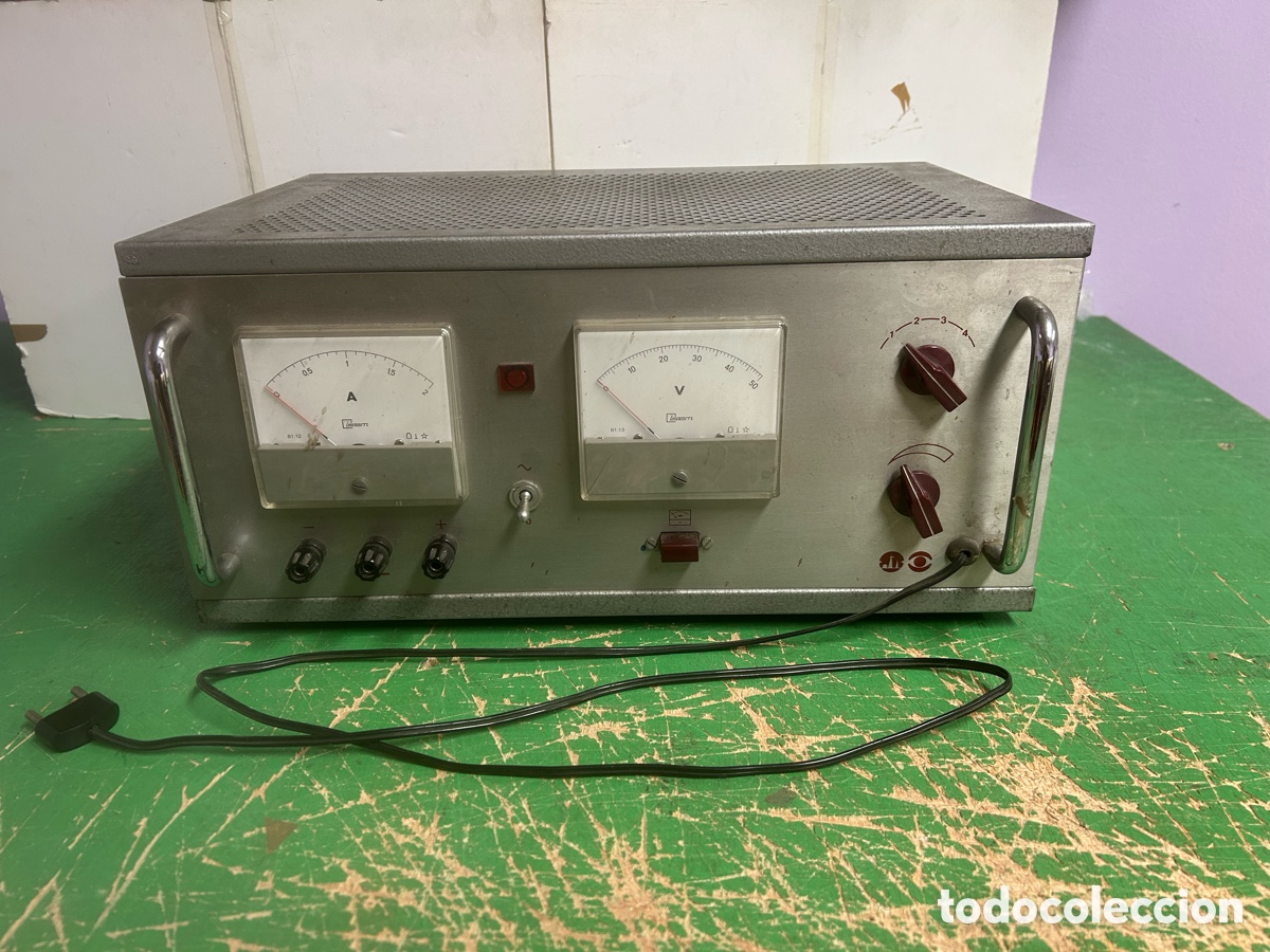 Segunda Mano: FUNTE DE ALIMENATCION DE CORRIENTE CONTINUA ERATELE A&Ntilde;OS 70 220 V