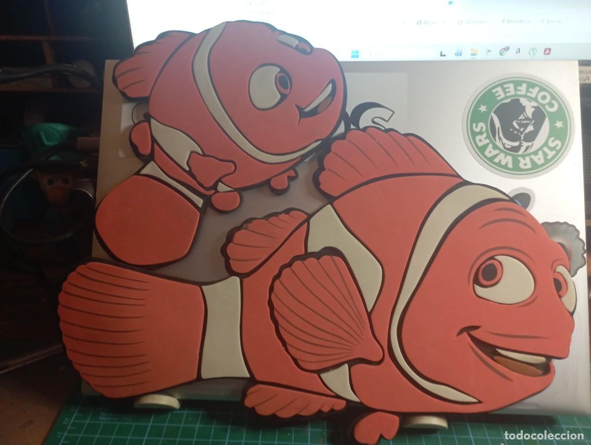 Segunda Mano: 153- Figuras Pared Goma Eva Disney - Buscando a Nemo (Decofun)