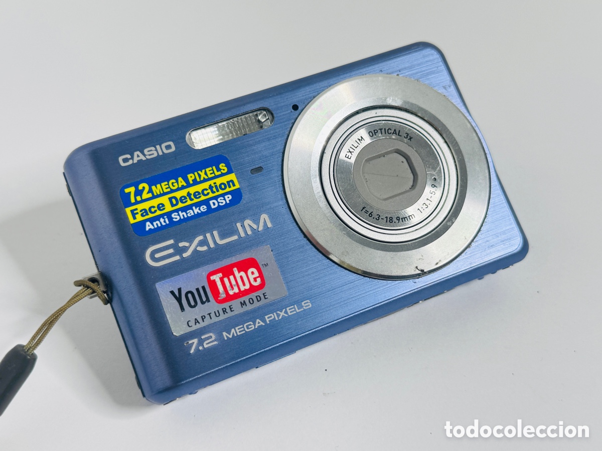 Segunda Mano: Casio EXILIM ZOOM EX-Z77 7.2MP Digital Camera Blue