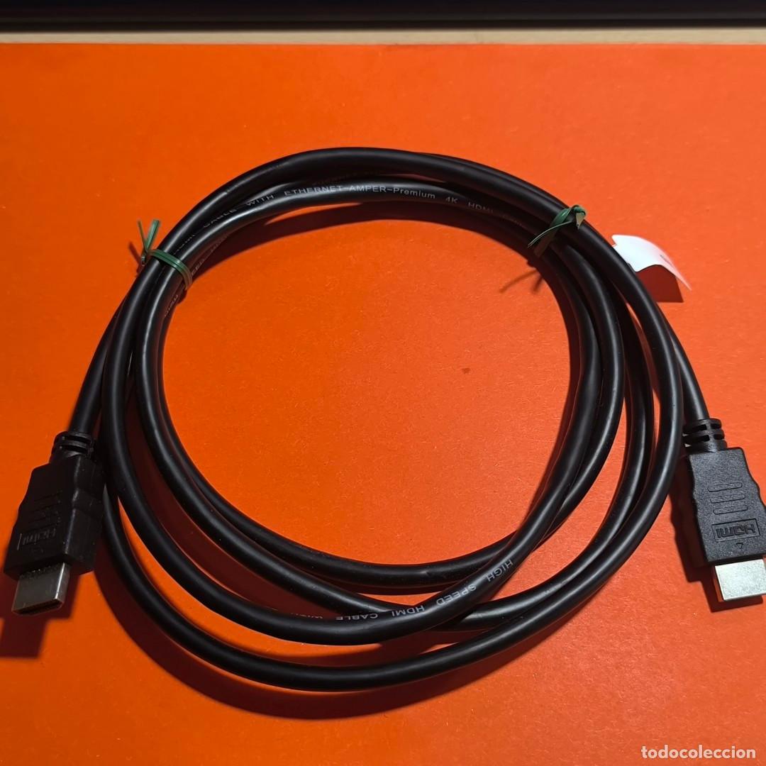 Segunda Mano: 000944INF-cable HDMI high speed con ethernet- 2 metros - amper