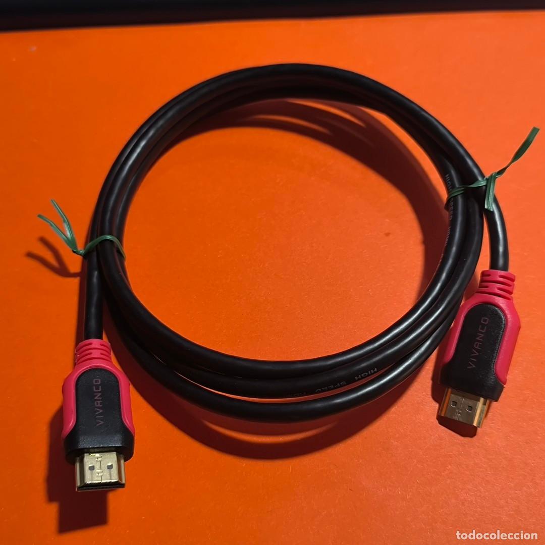 Segunda Mano: 000947INF-cable HDMI high speed con ethernet - 2 metros - vivanco