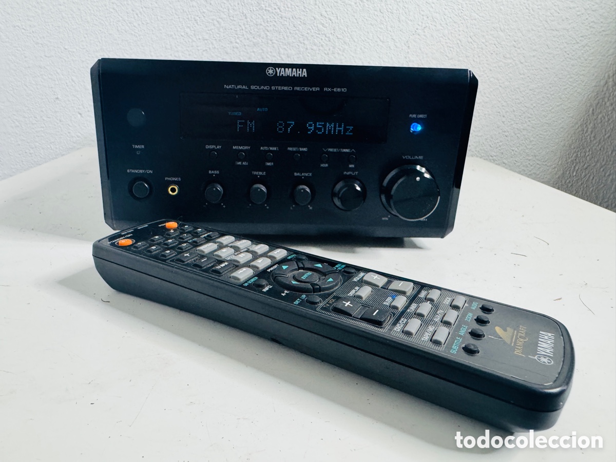 Segunda mano: Yamaha RX-E810 Natural Sound Stereo Receiver Funciona Ok - Foto 2