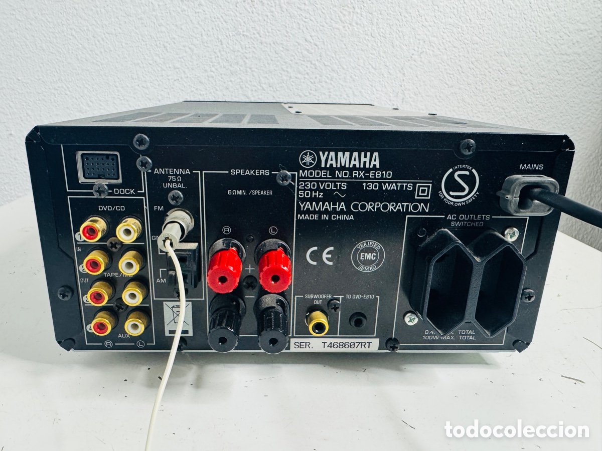 Segunda mano: Yamaha RX-E810 Natural Sound Stereo Receiver Funciona Ok - Foto 15