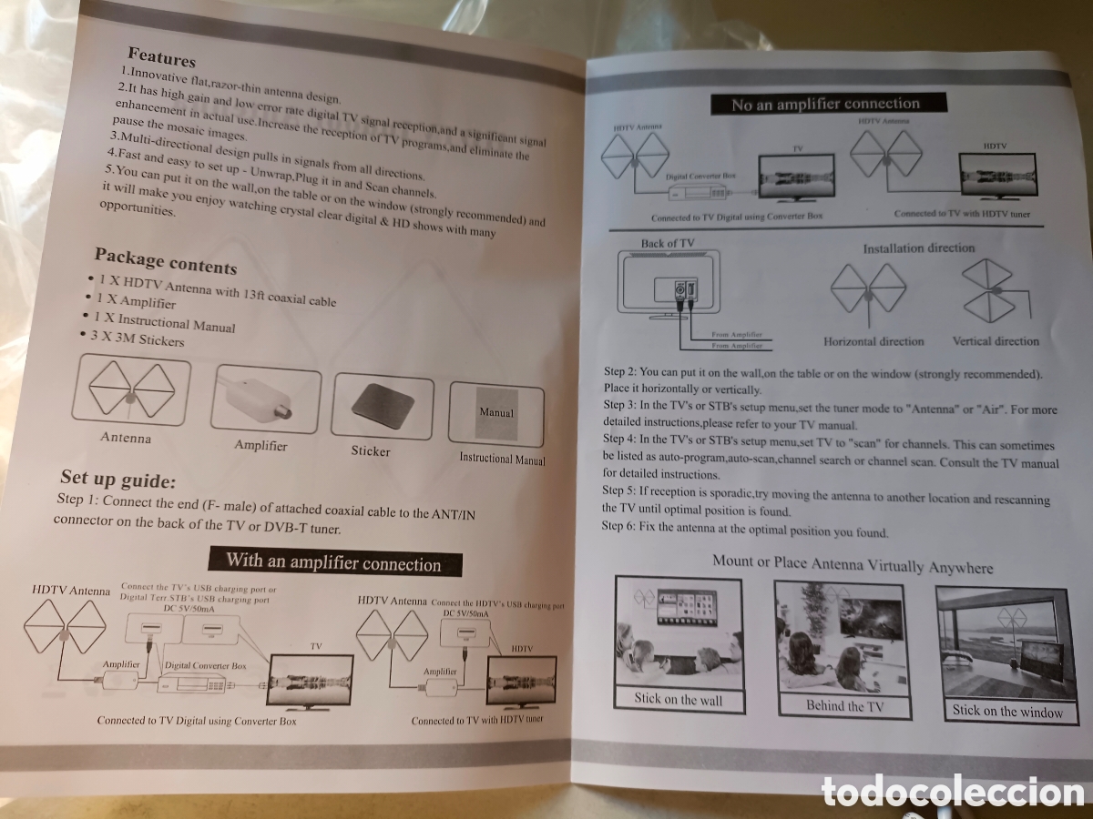 Segunda mano: Antena de television con amplificador - Foto 10