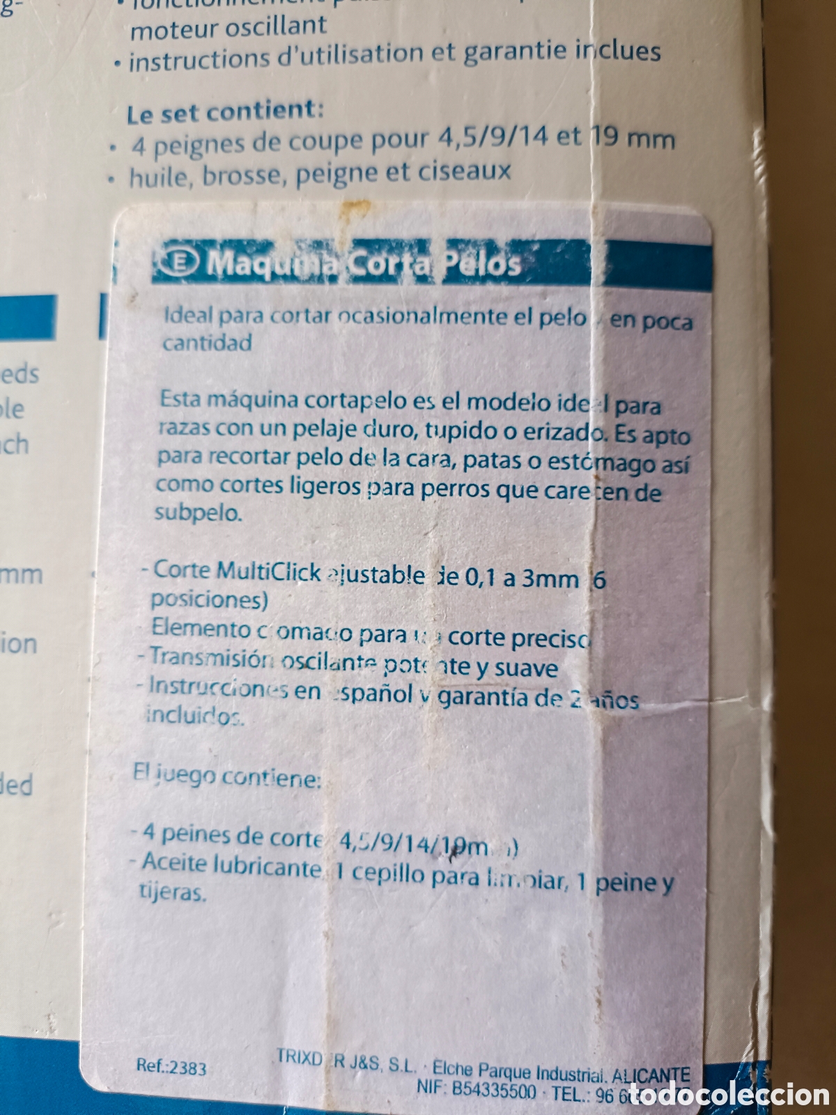Segunda mano: Maquina cortapelo perros Moser 1400 - Foto 11