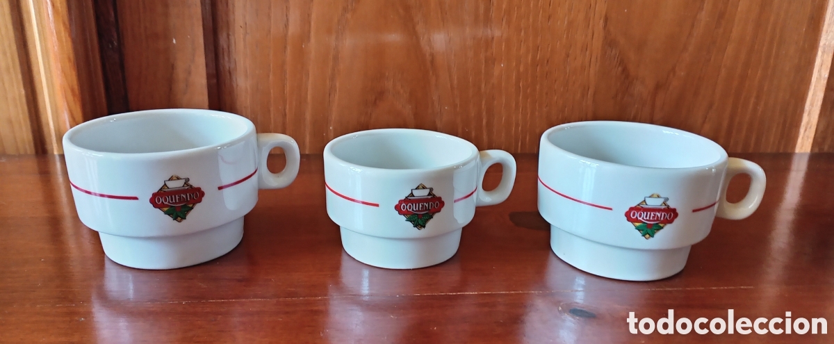 Pocillos vintage marca oquendo