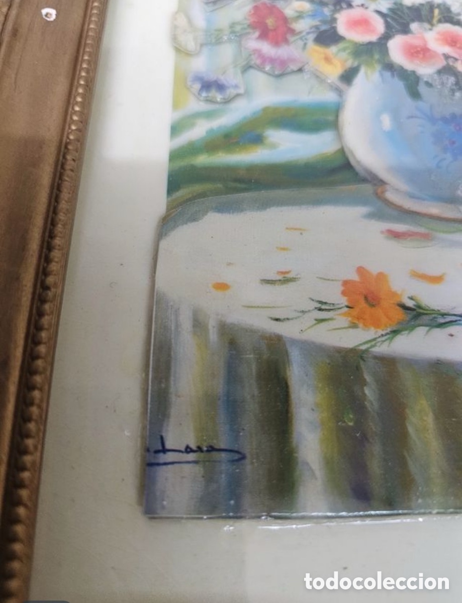 Segunda mano: Cuadro de flores usado - Foto 4