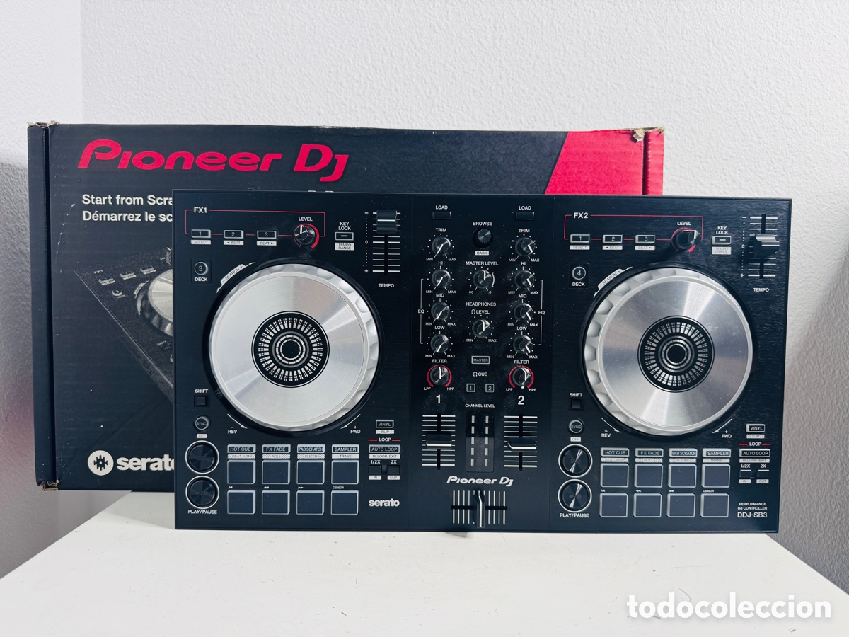 Segunda Mano: Pioneer DJ DDJ-SB3 2- Channel Performance DJ Controller For Serato Black