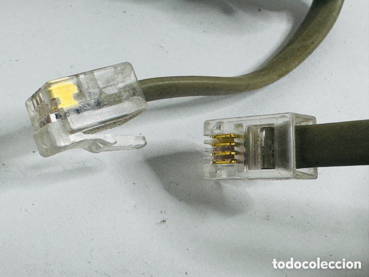 Segunda mano: Coiled Keyboard Cable for Apple Macintosh Mac 128k 512k Plus MO110 MO110A - Foto 3