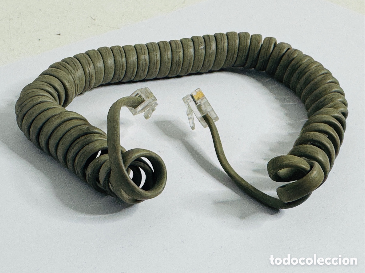 Segunda mano: Coiled Keyboard Cable for Apple Macintosh Mac 128k 512k Plus MO110 MO110A - Foto 5