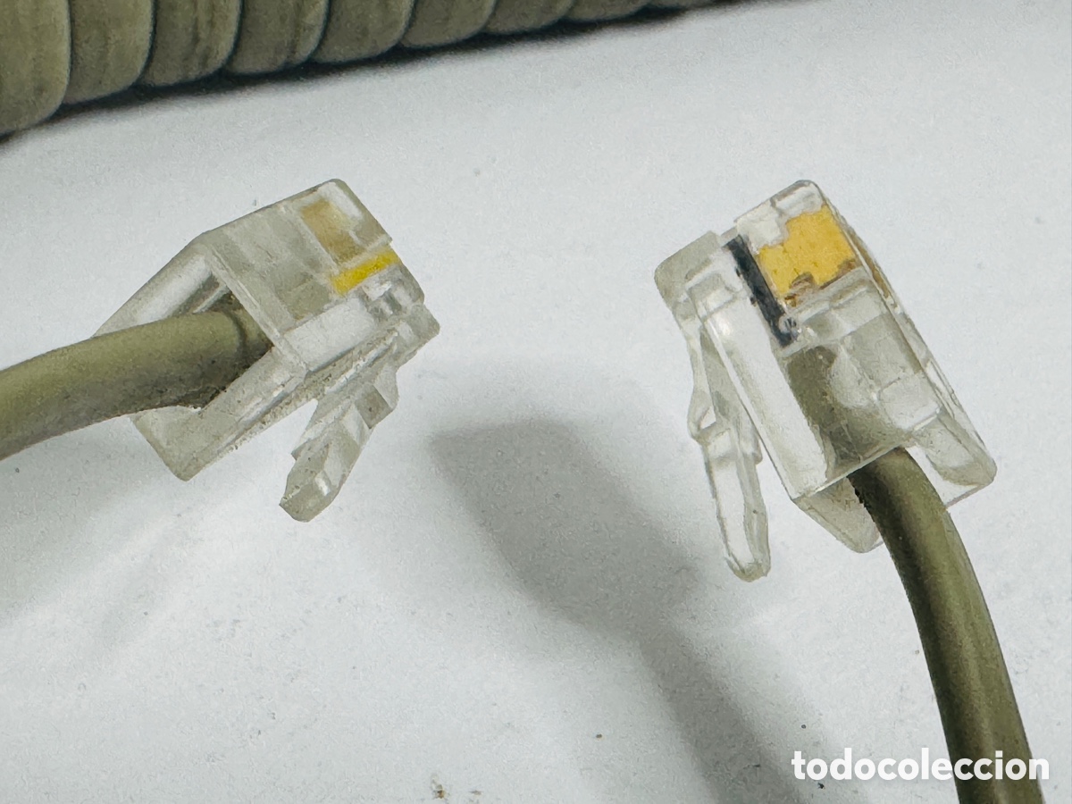Segunda mano: Coiled Keyboard Cable for Apple Macintosh Mac 128k 512k Plus MO110 MO110A - Foto 6