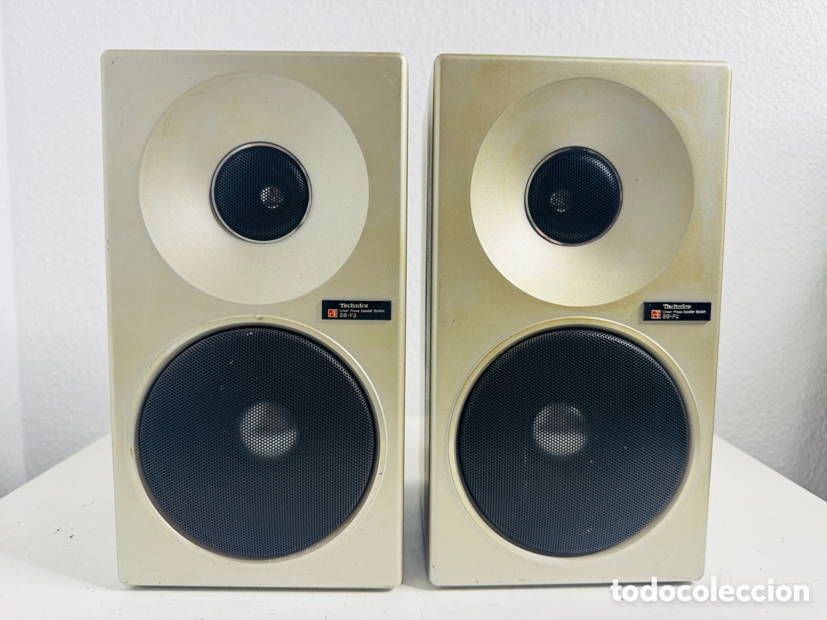 Segunda Mano: TECHNICS SB F2 Mini Speaker 2 Way System 50Watts RMS Hifi Vintage 1978