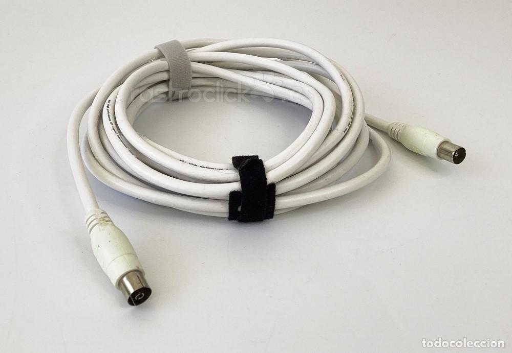 Segunda mano: Cable de antena coaxial 5 metros macho/hembra - Foto 1