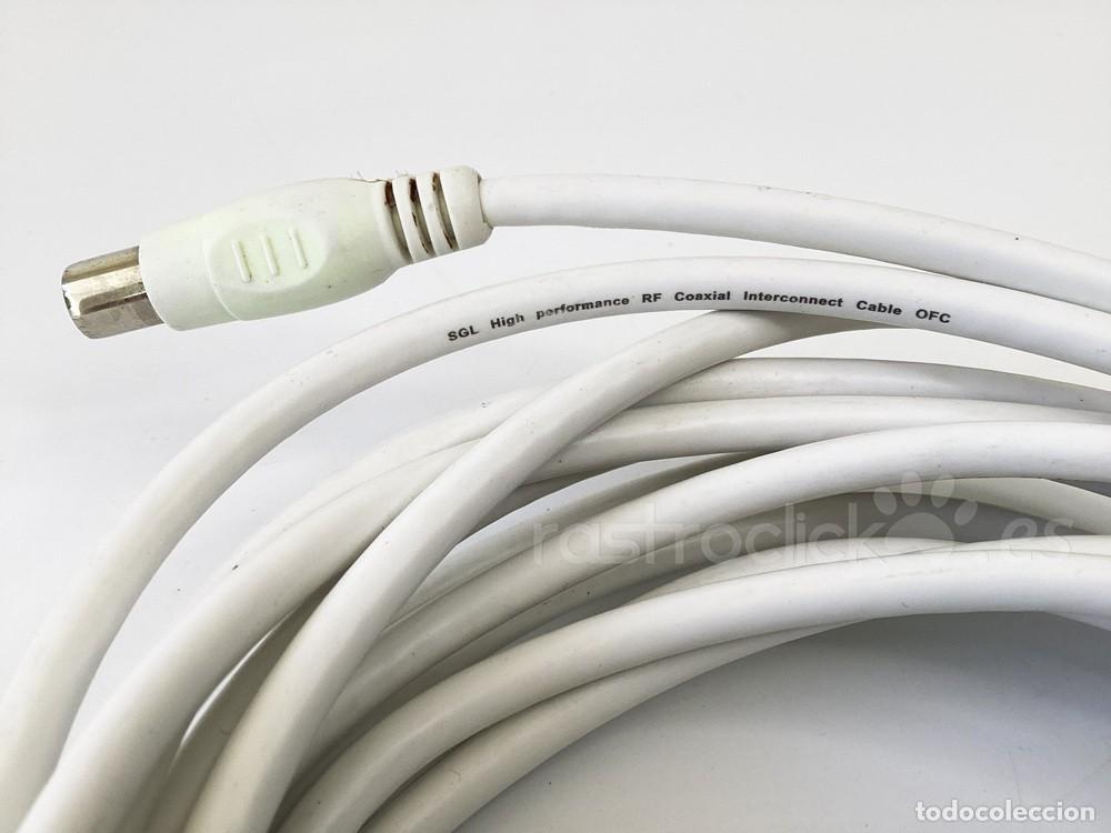 Segunda mano: Cable de antena coaxial 5 metros macho/hembra - Foto 2