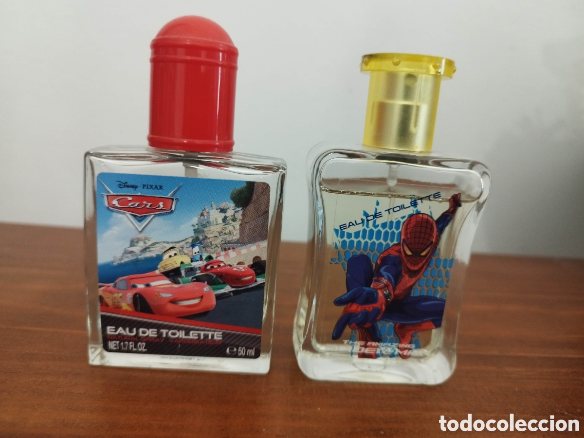 Segunda Mano: Lote 2 colonias Cars y Spiderman