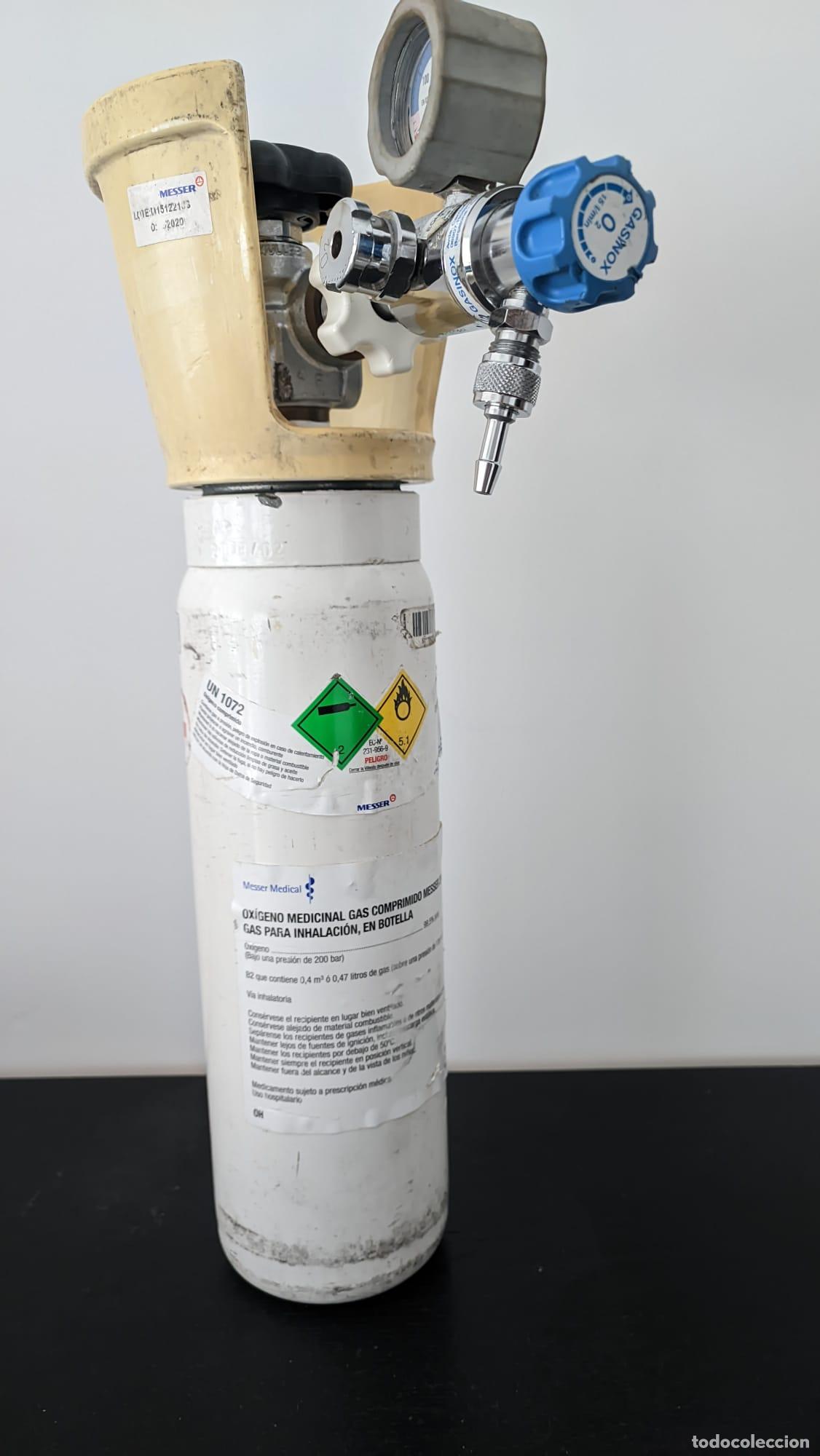 Segunda Mano: BOTELLA DE OXIGENO MEDICINAL