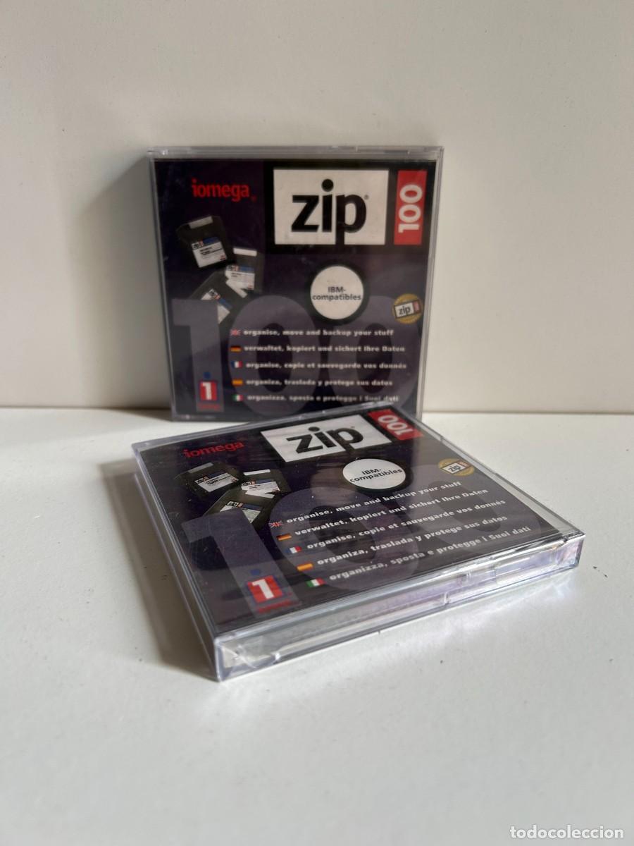Segunda Mano: 2 Discos Iomega Zip de 100 MB