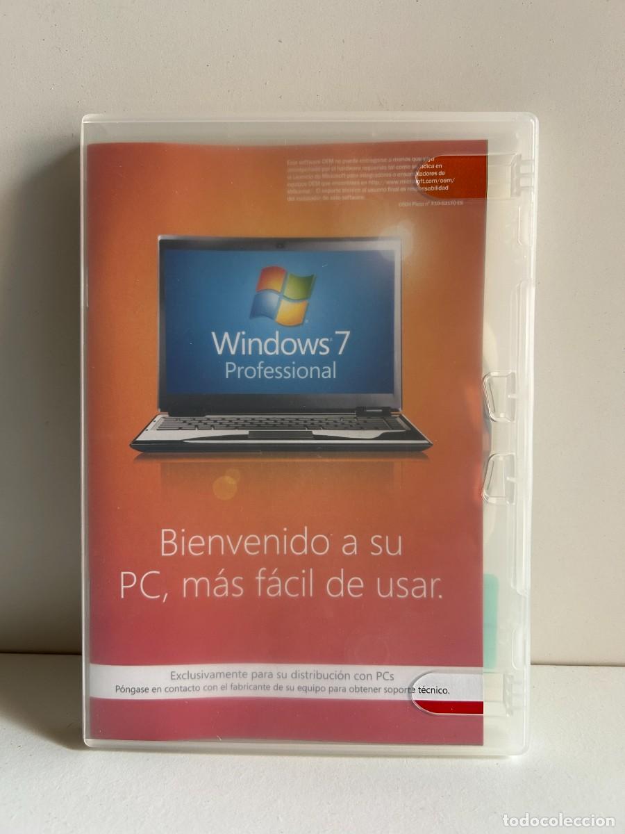 Segunda Mano: DVD Windows 7 Pro Original