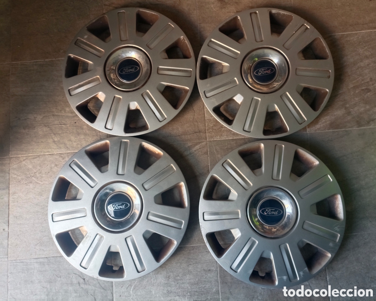 Segunda Mano: 4 tapacubos originales Ford mondeo 16&rdquo;