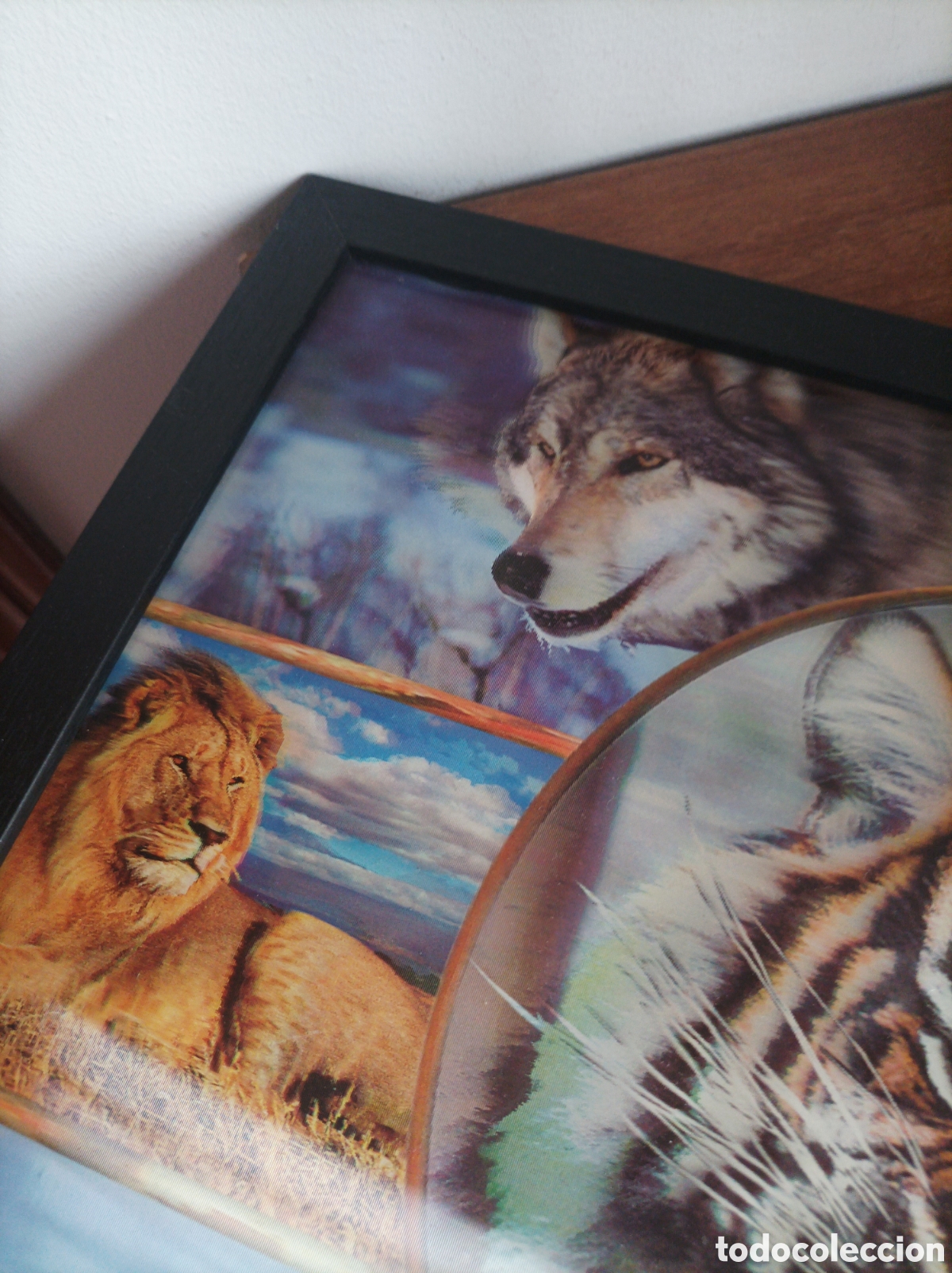 Segunda mano: Cuadro 3D Lenticular Animales Salvajes - 43x33 cm - Foto 5