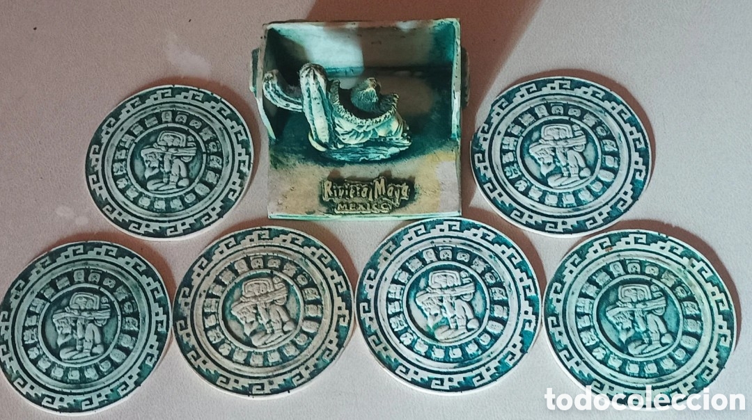 Segunda mano: Juego de posavasos M&eacute;xico - Foto 1