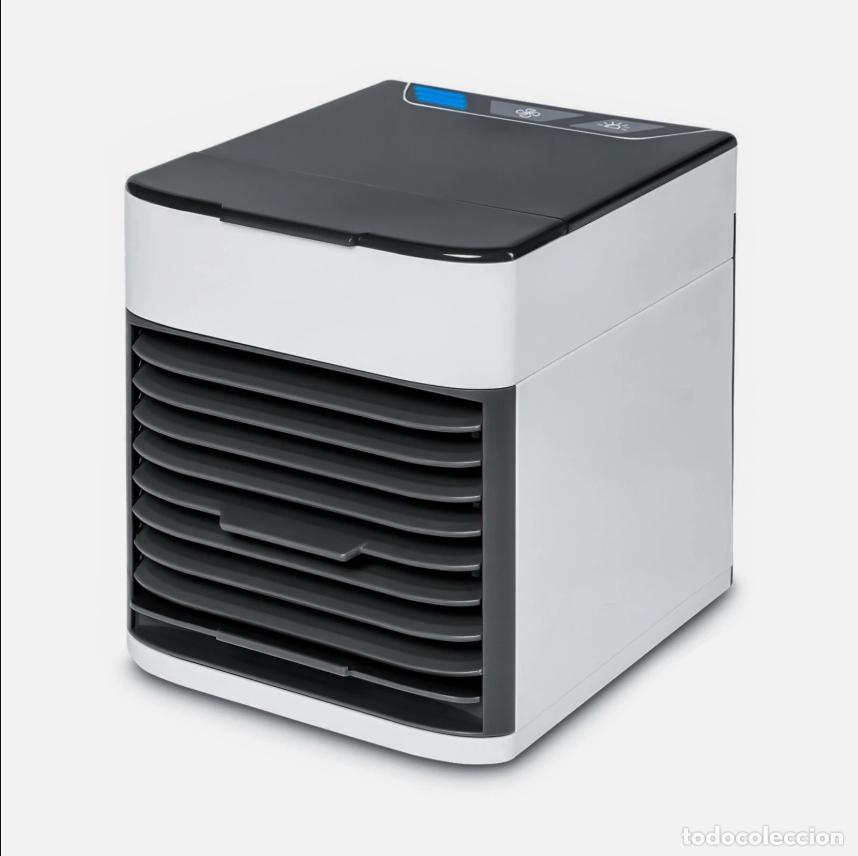 Segunda Mano: Mini Aire Acondicionado Port&aacute;til | Ventilador USB sin aspas, 3 velocidades y luz NUEVO OFERTA