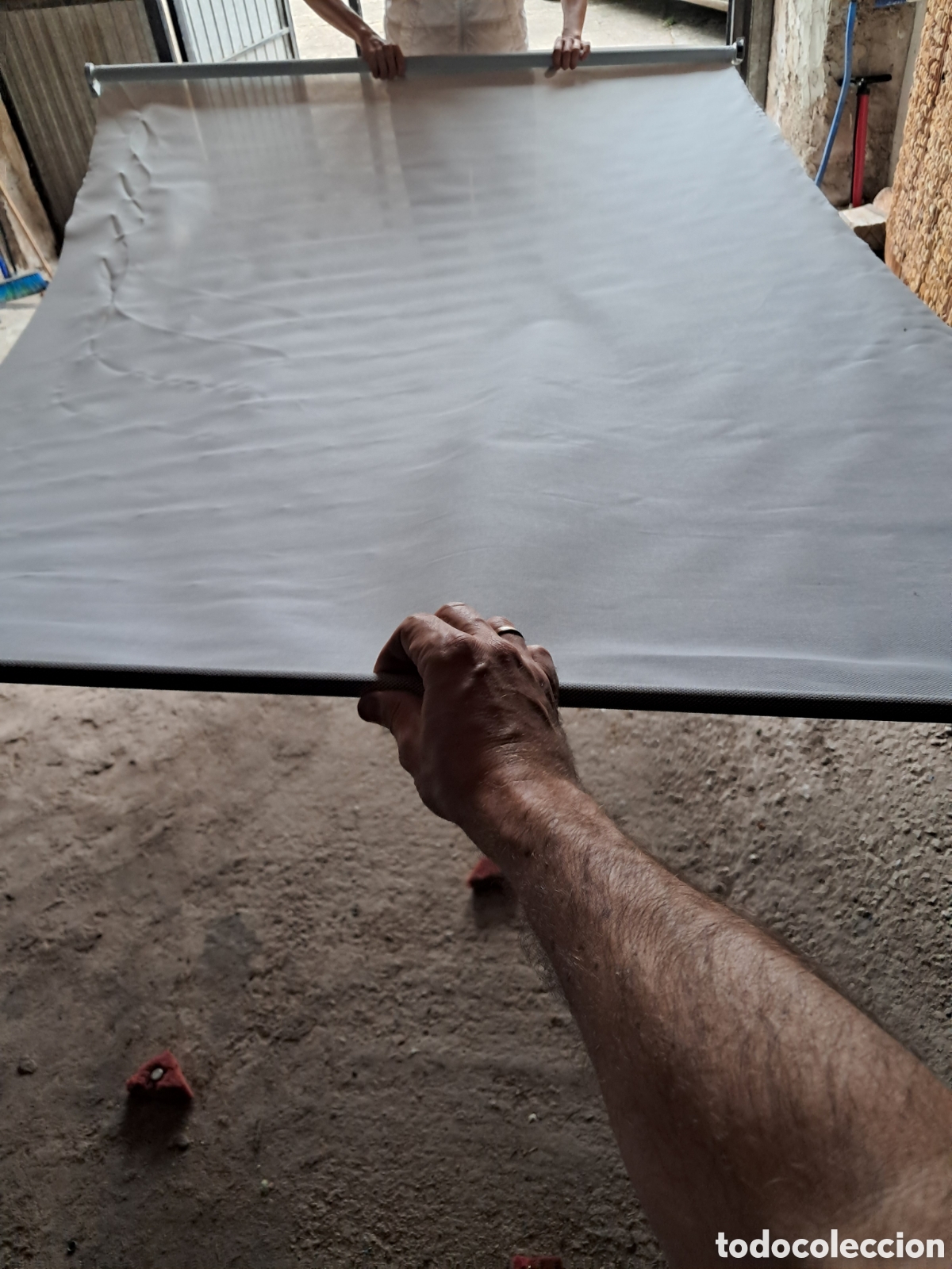 Segunda mano: Store cortina enrollable gris 250x150 cms - Foto 7