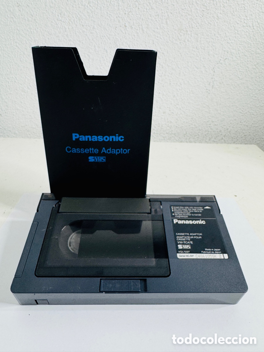 Segunda Mano: Panasonic VW-TCA7E Cassette Adapter S VHS